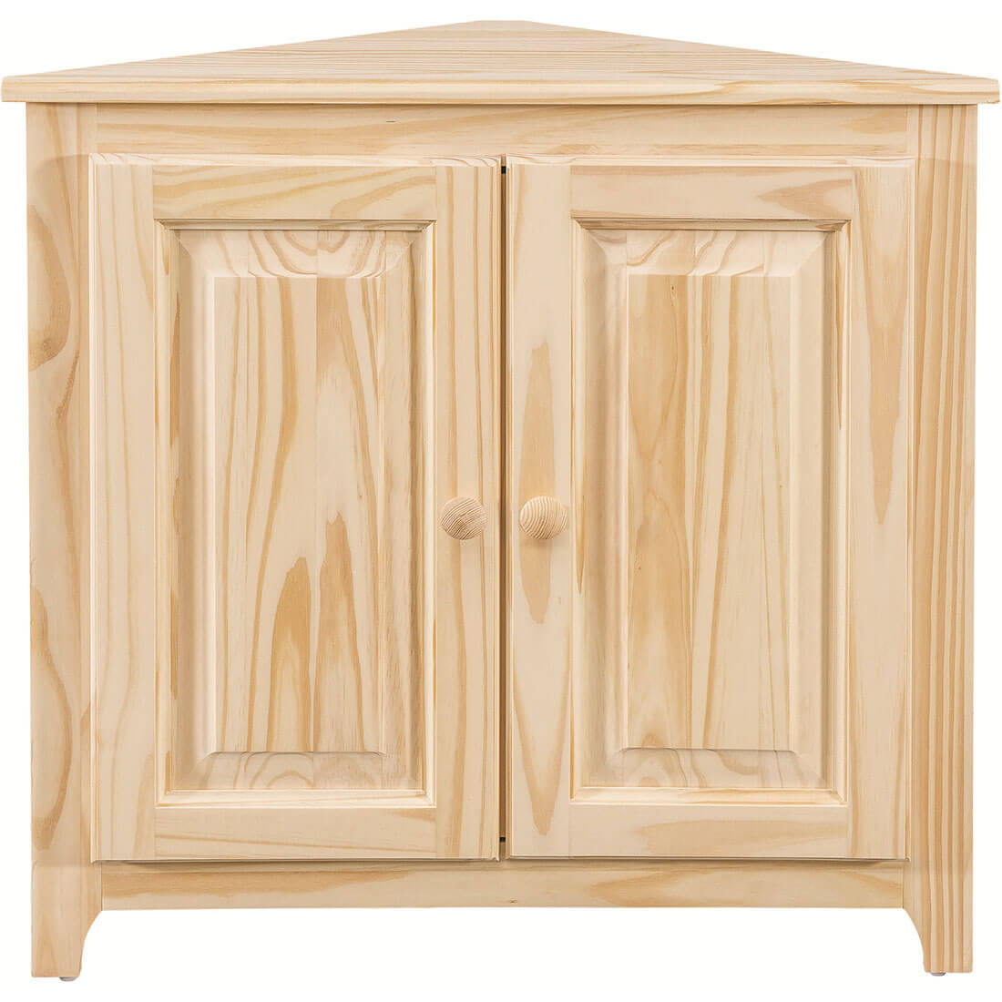30" Pine Corner Shelf - Doors - 73235 73235