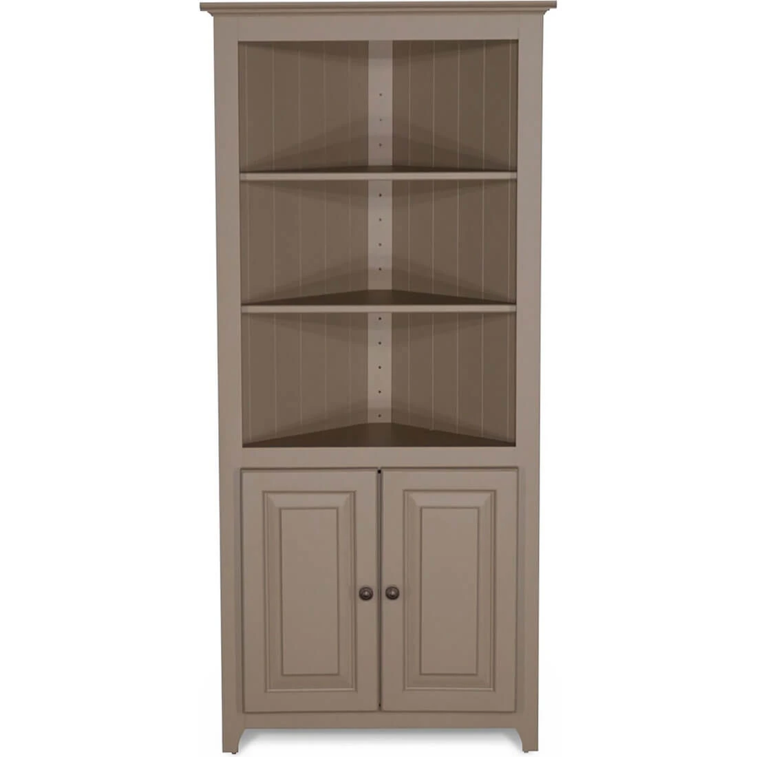 Pine Kitchen & Home Storage 72" Pine Corner - Bottom Doors - 73272 73272