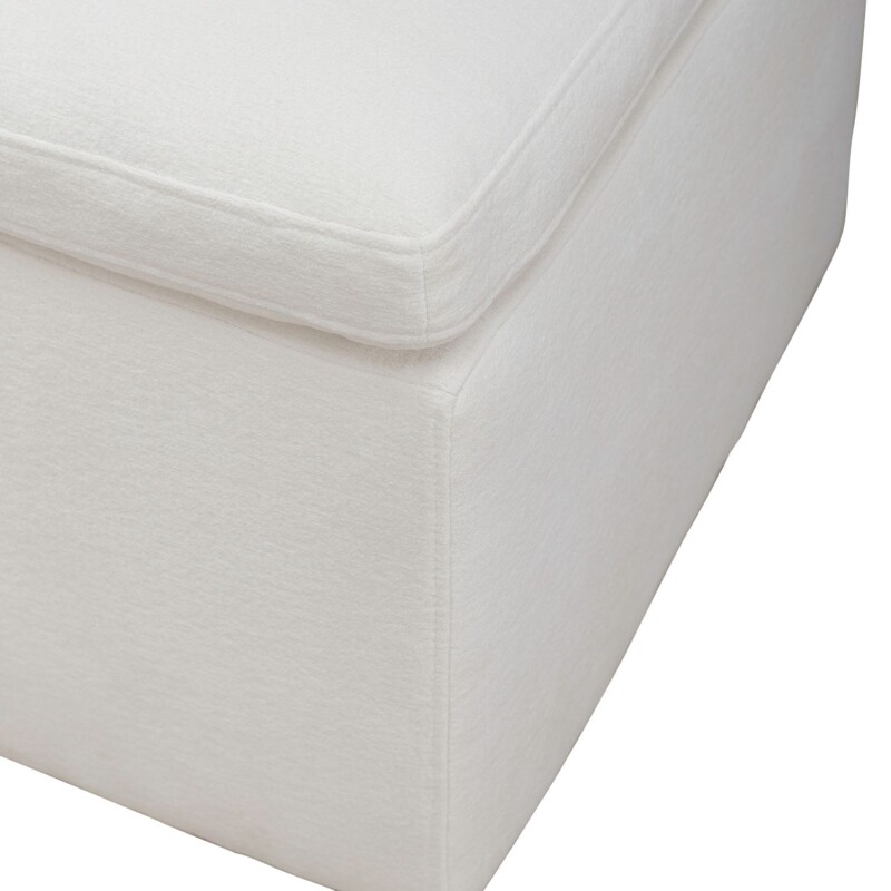 Accent Dining Chair w/ Casters - Ivory 733ADC90IV