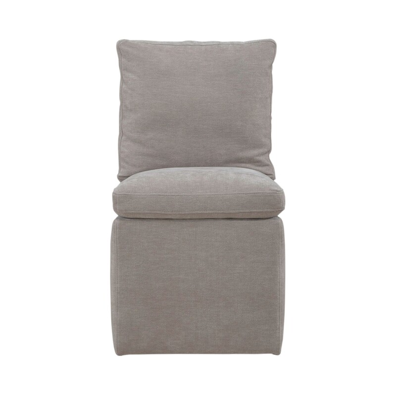 Accent Dining Chair w/ Casters - Truffle 733ADC90TR