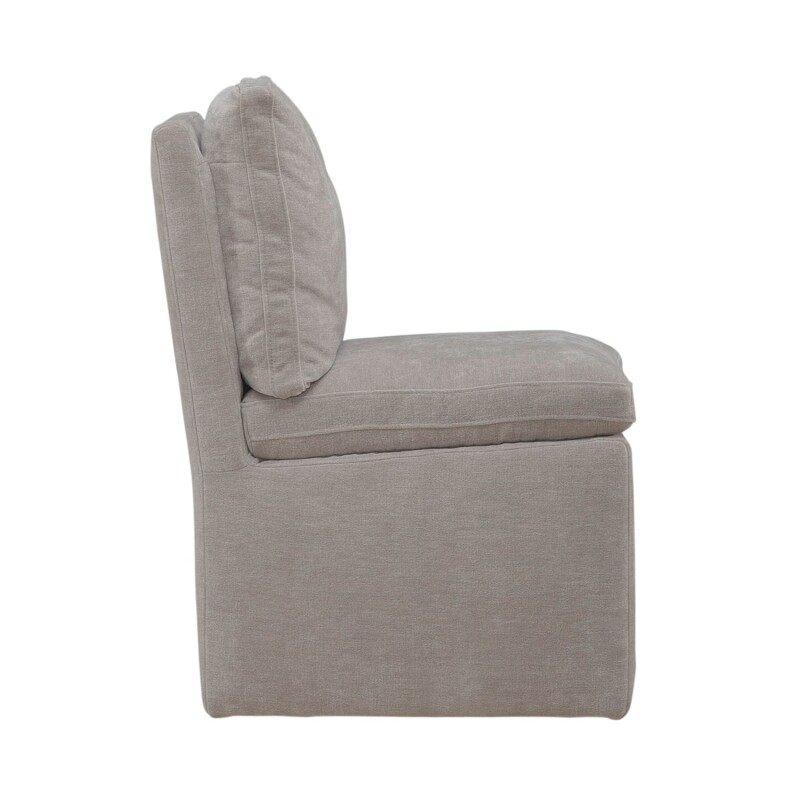 Accent Dining Chair w/ Casters - Truffle 733ADC90TR
