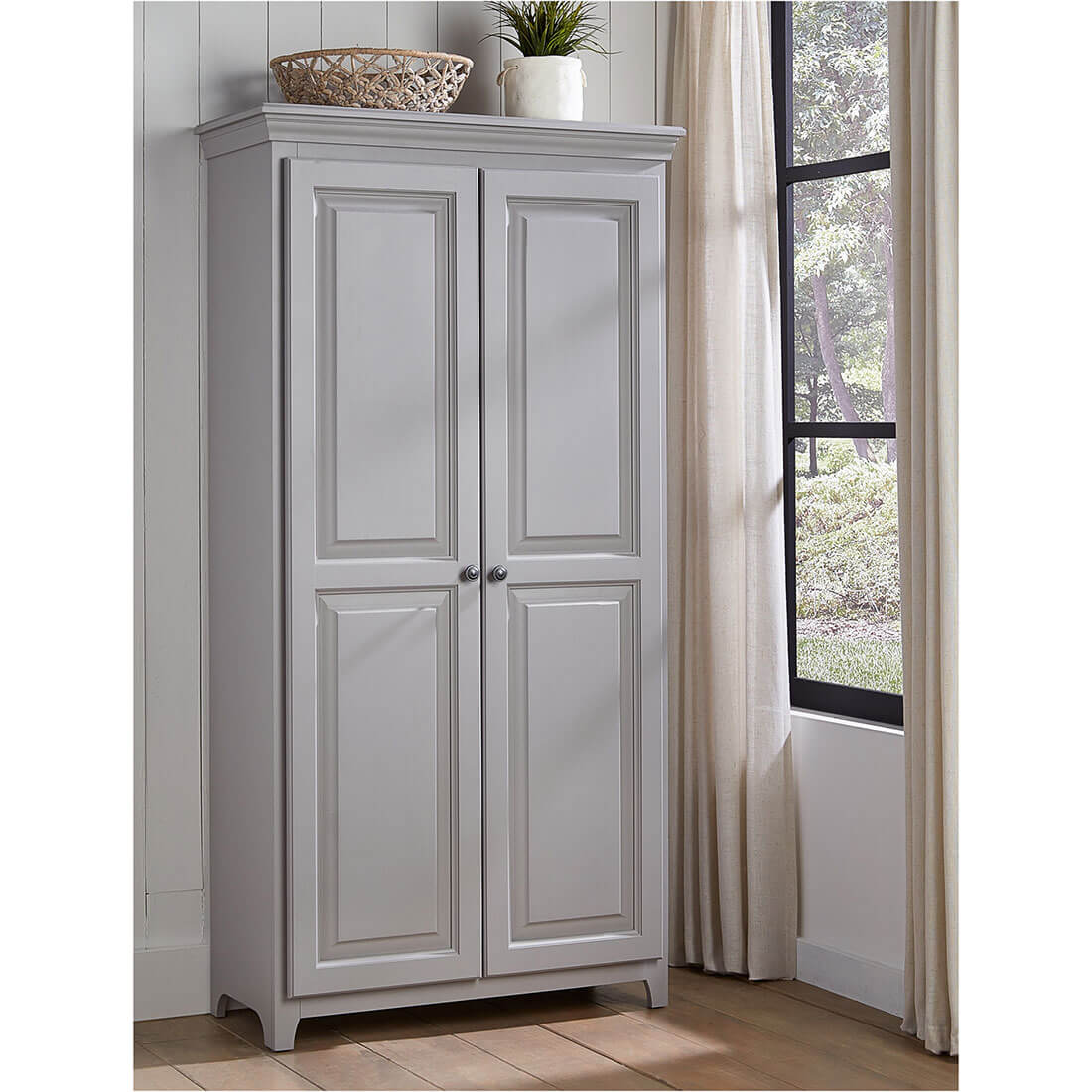 Kitchen & Home Storage 72"H 2 Door Pantry - 73672 73672