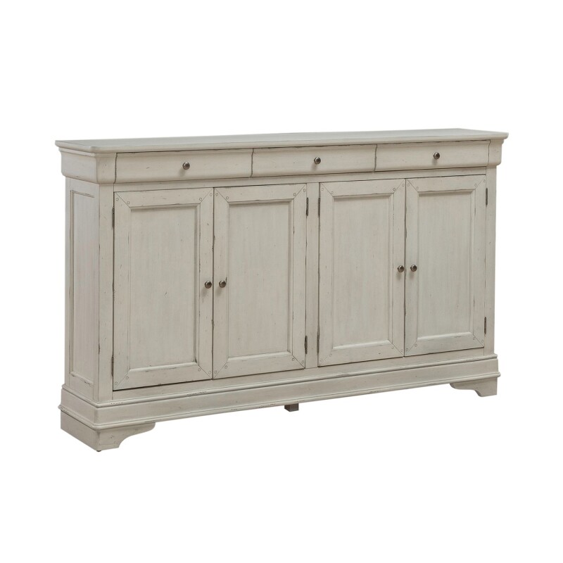 Morrow Bay Hall Buffet - White 742WHB7644