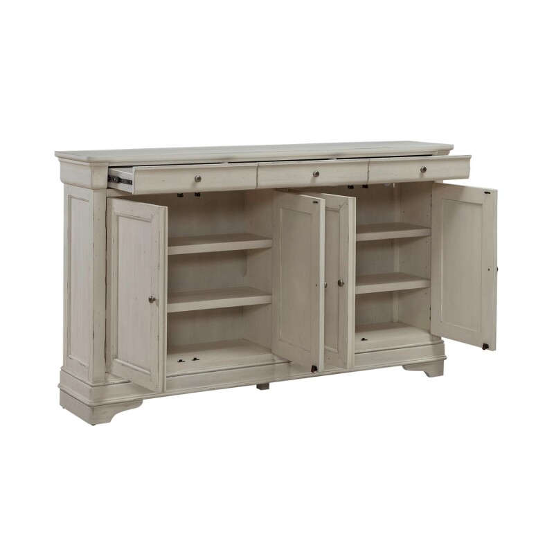 Morrow Bay Hall Buffet - White 742WHB7644