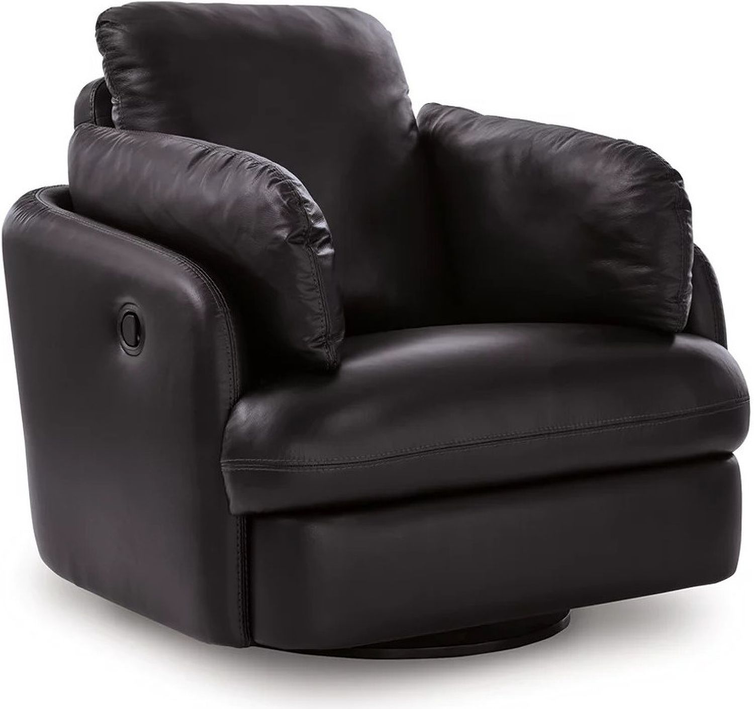 ModMax II Swivel Glider Recliner In Black 7430561