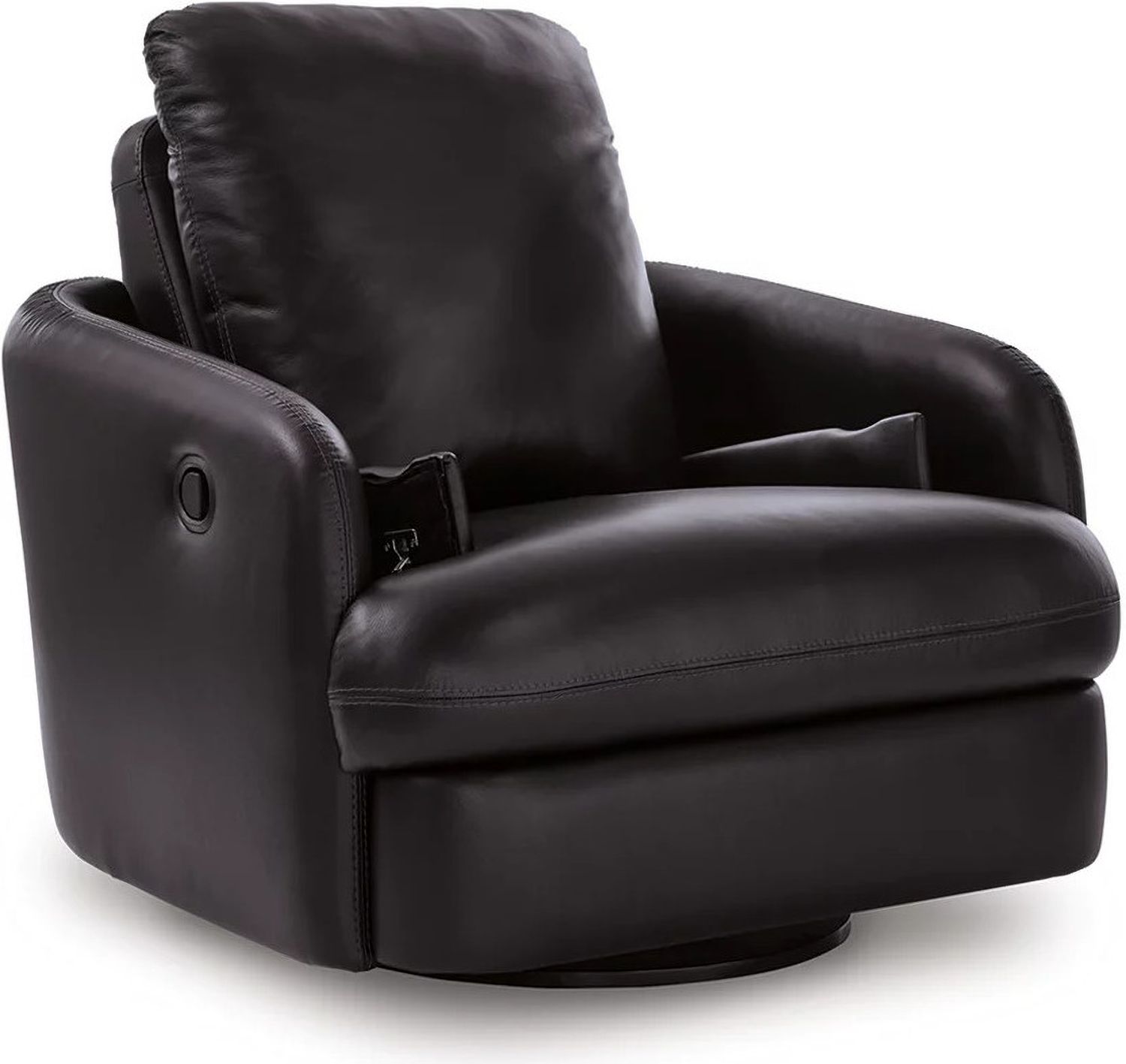 ModMax II Swivel Glider Recliner In Black 7430561