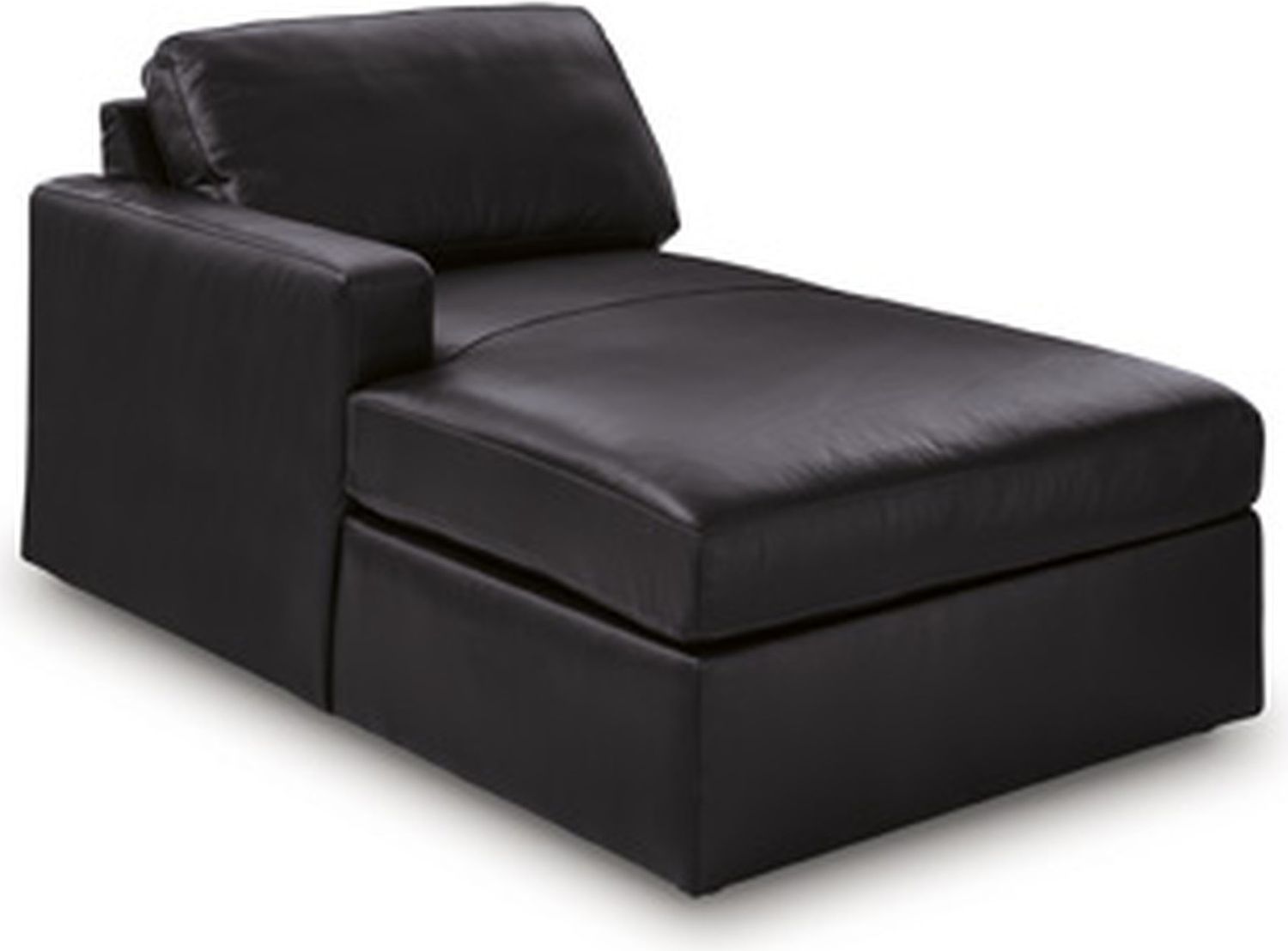 ModMax II 3-Piece LAF Sectional Sofa Chaise In Black 74305S17