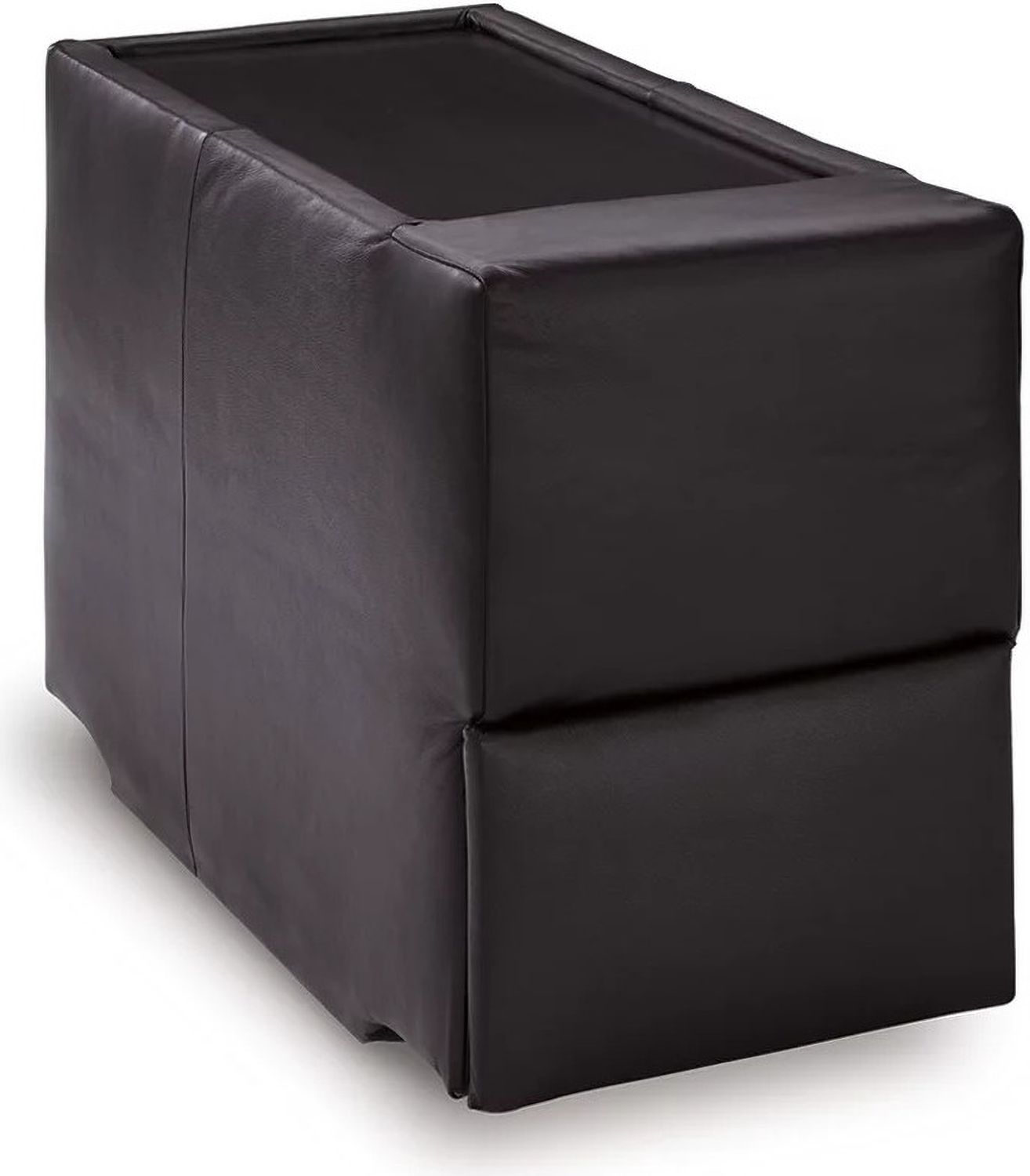 ModMax II 5-Piece Double Chaise Sectional with Storage Consoles In Black 74305S44