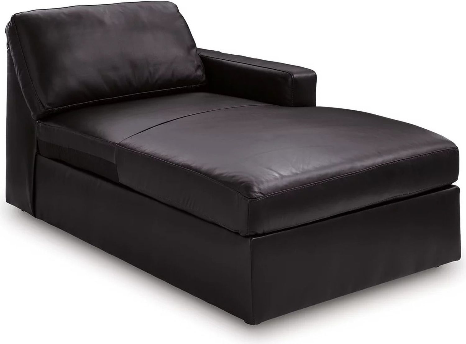 ModMax II 5-Piece Double Chaise Sectional with Storage Consoles In Black 74305S44