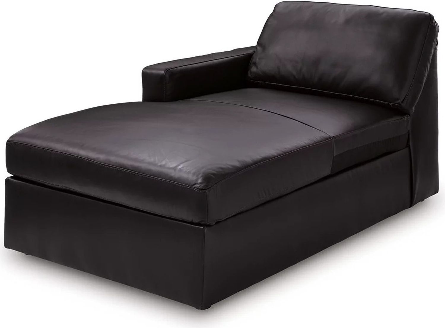 ModMax II 5-Piece Double Chaise Sectional with Audio Consoles In Black 74305S49