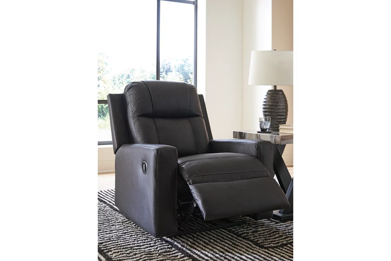 Mackmenville Recliner In Carbon 7471329