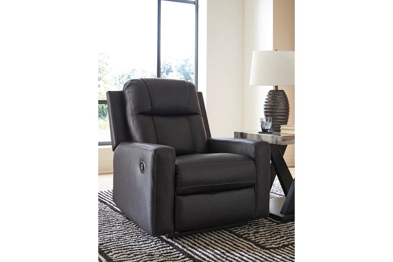 Mackmenville Reclining Living Room Set In Carbon 74713U1
