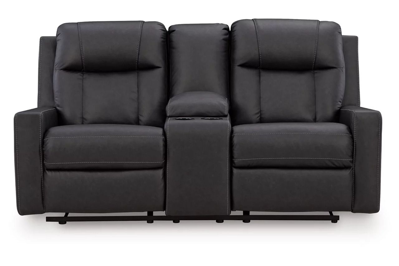Mackmenville Reclining Living Room Set In Carbon 74713U1