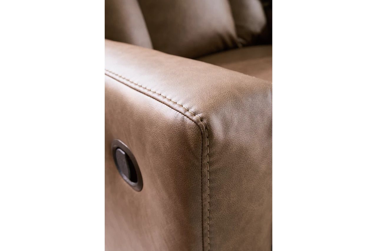 Mackmenville Recliner In Caramel 7471429