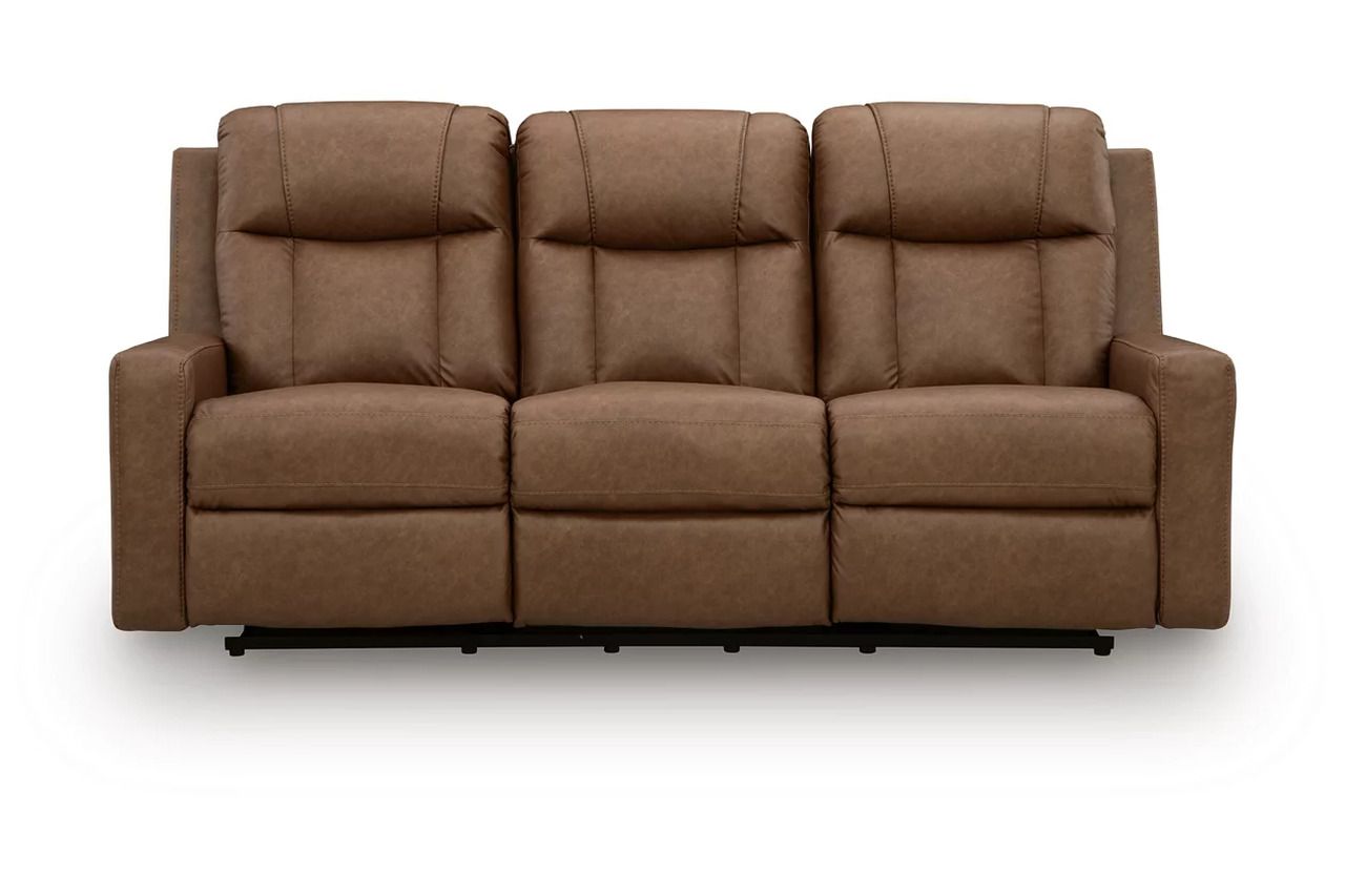 Mackmenville Reclining Sofa In Caramel 7471488