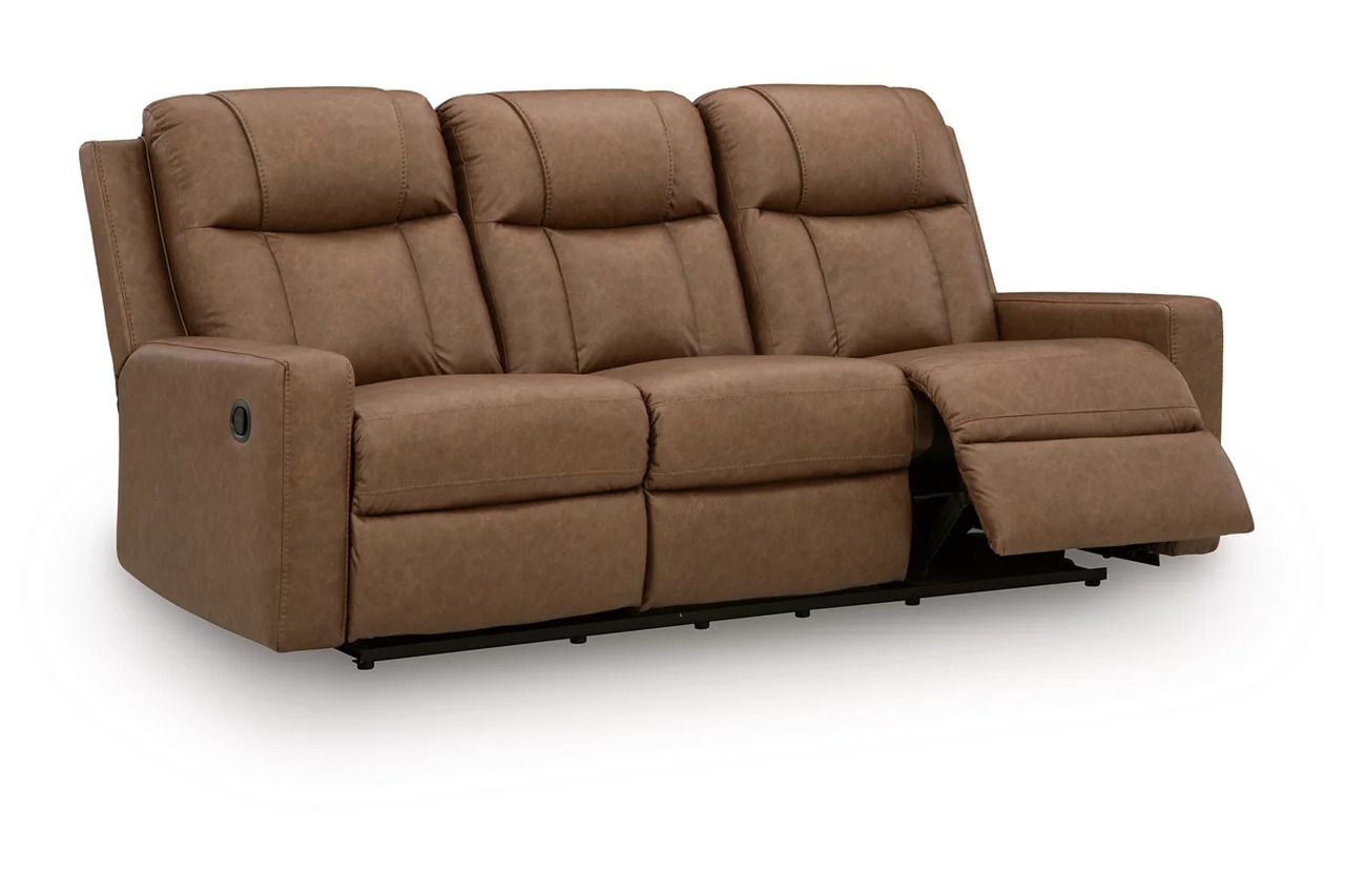 Mackmenville Reclining Sofa In Caramel 7471488