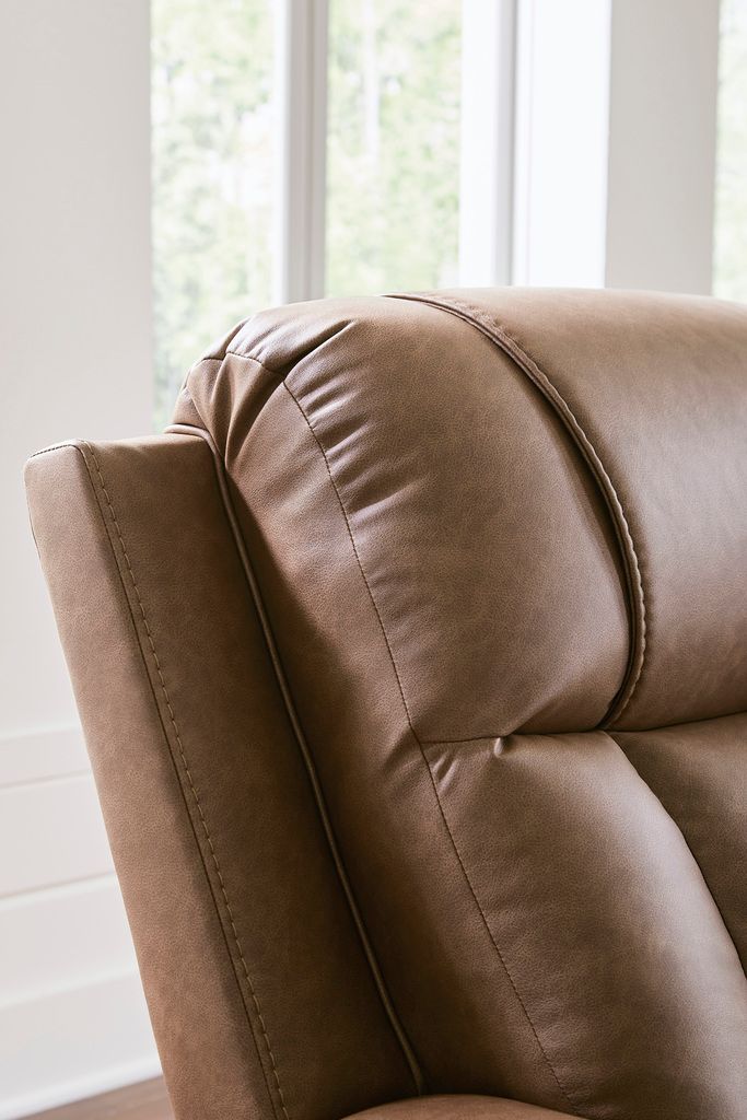 Mackmenville Reclining Living Room Set In Caramel 74714U1