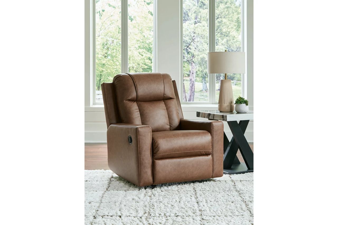 Mackmenville Reclining Living Room Set In Caramel 74714U1