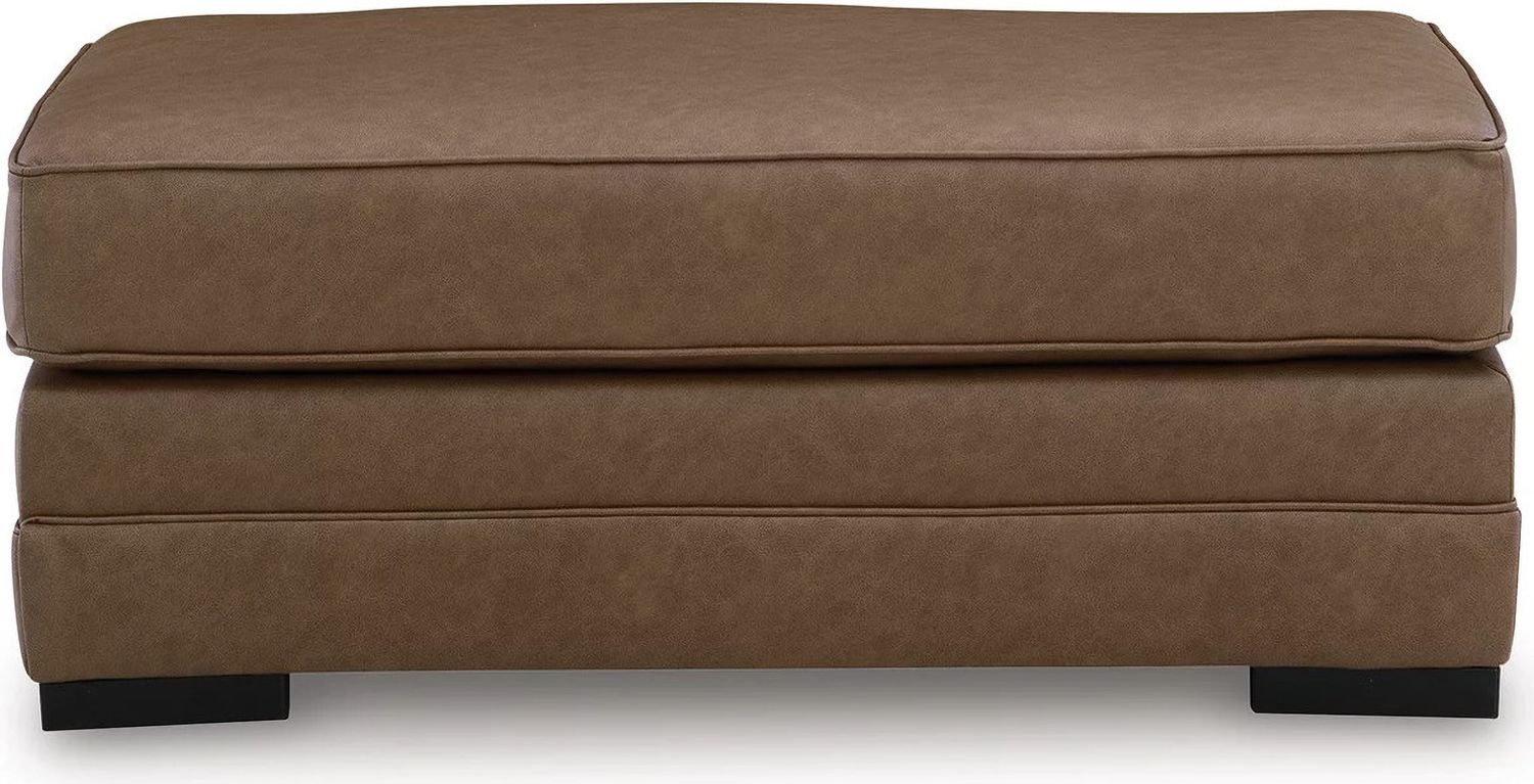 VillaCourt Ottoman In Caramel 7490914