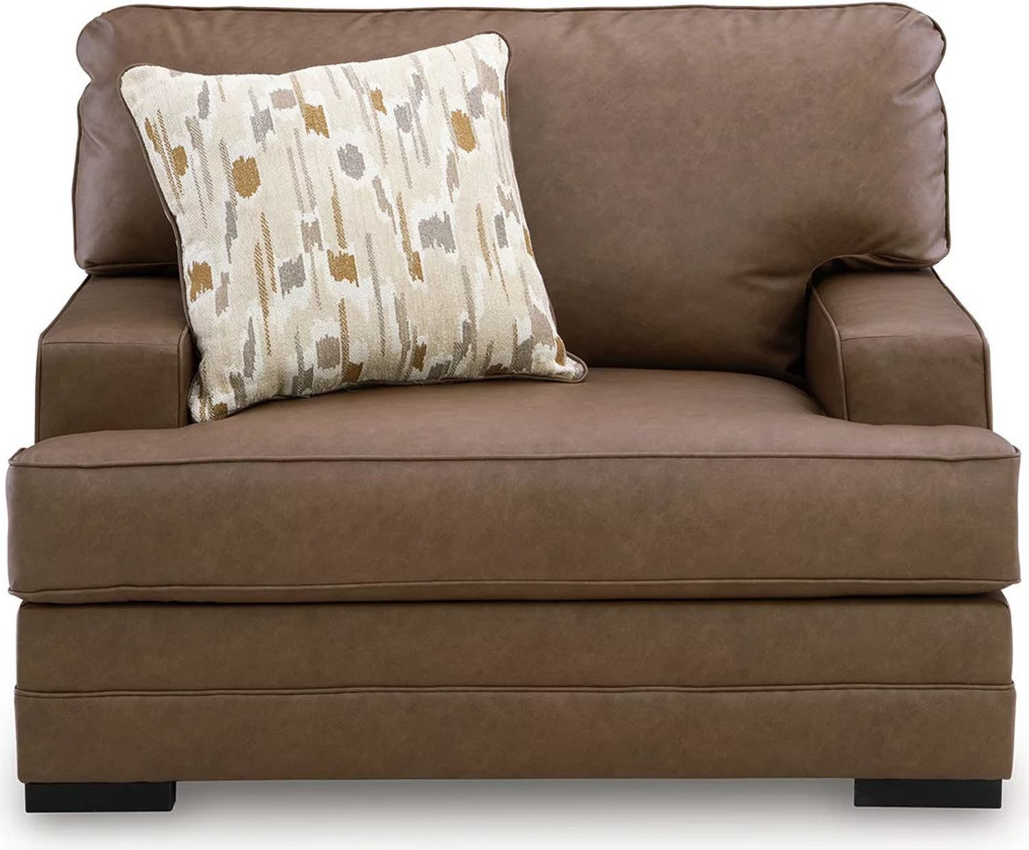 VillaCourt Oversized Chair In Caramel 7490923