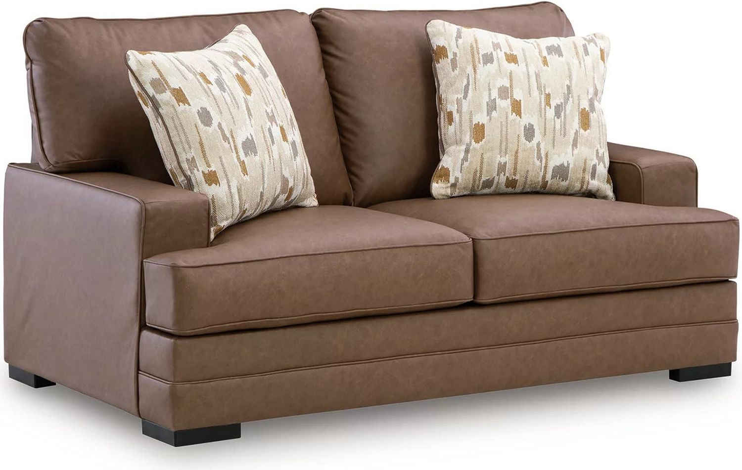 VillaCourt Loveseat In Caramel 7490935