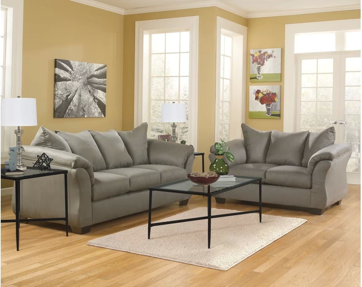 Darcy Sofa In Cobblestone 7500538