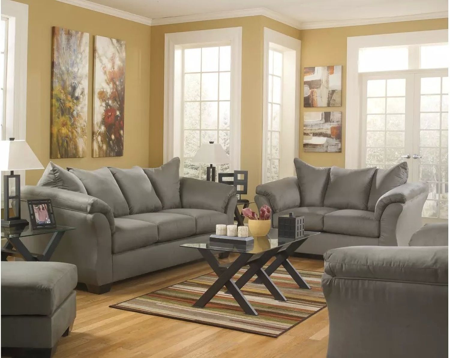 Darcy Sofa In Cobblestone 7500538