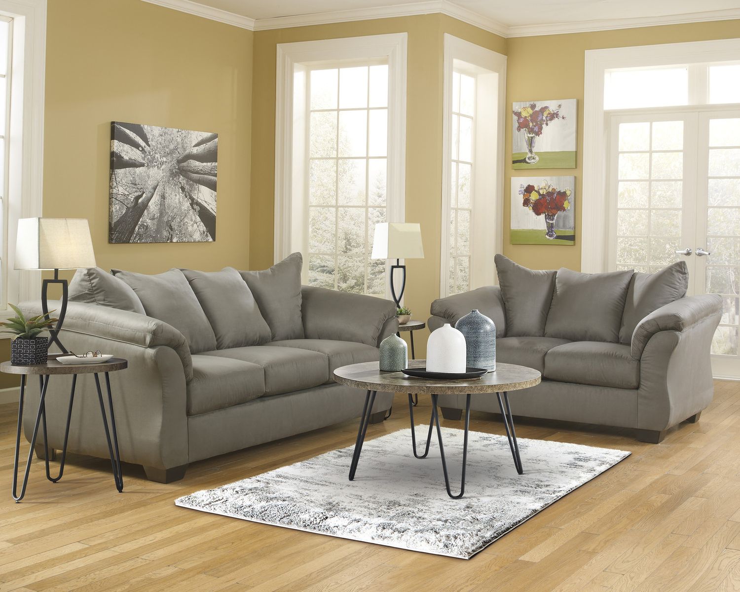 Darcy Sofa In Cobblestone 7500538