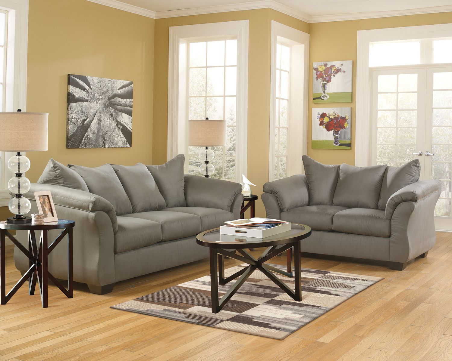 Darcy Sofa In Cobblestone 7500538