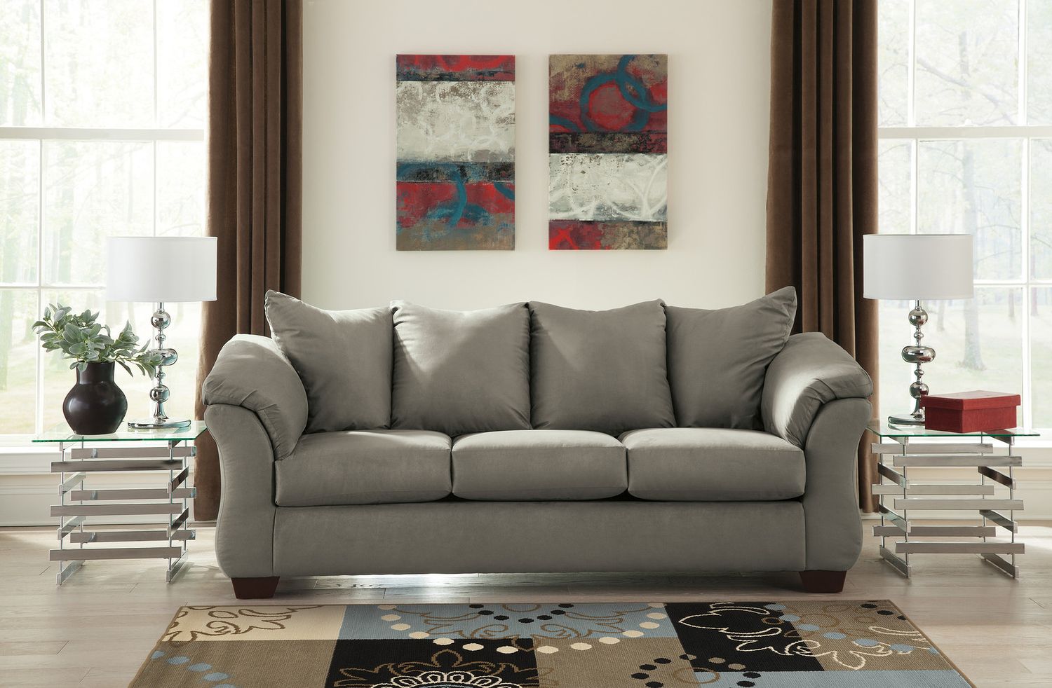 Darcy Sofa In Cobblestone 7500538