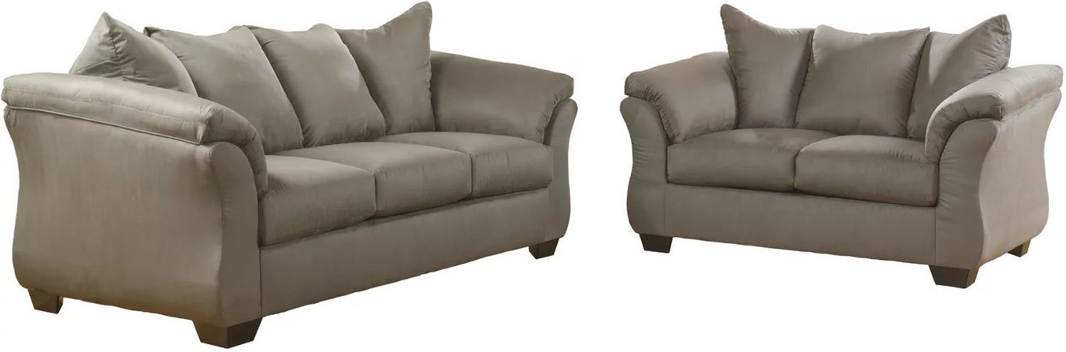 Darcy Living Room Set In Cobblestone 75005U5