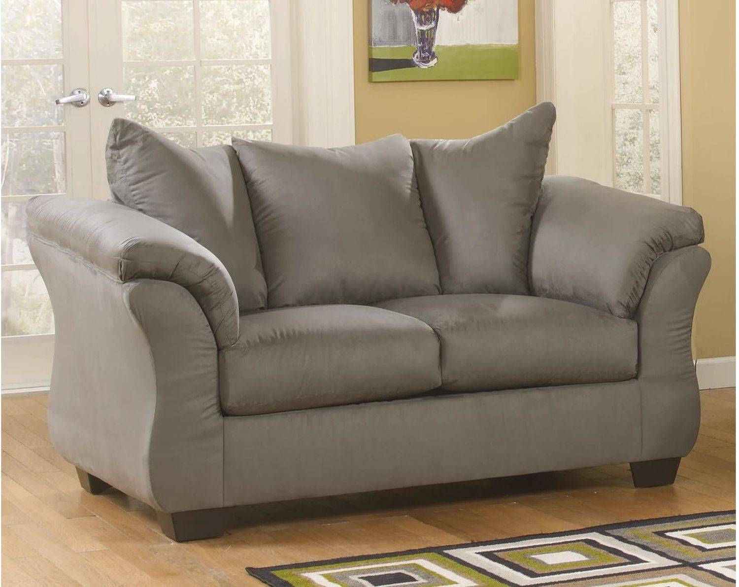 Darcy Living Room Set In Cobblestone 75005U5