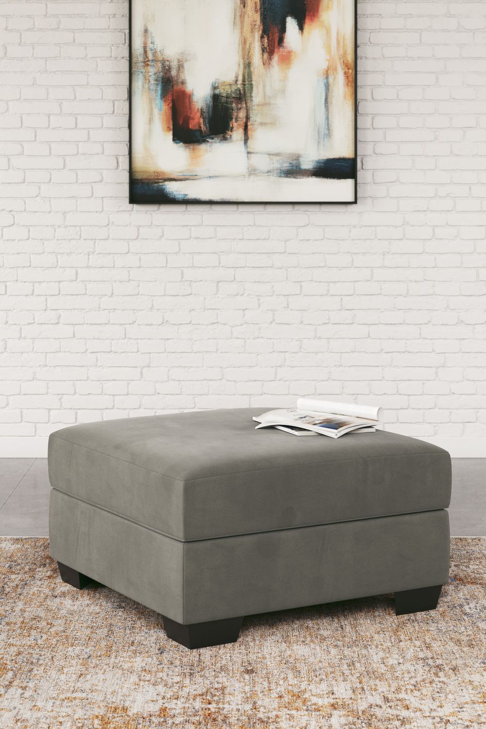 Darcy Chair and Ottoman In Cobblestone 75005U7
