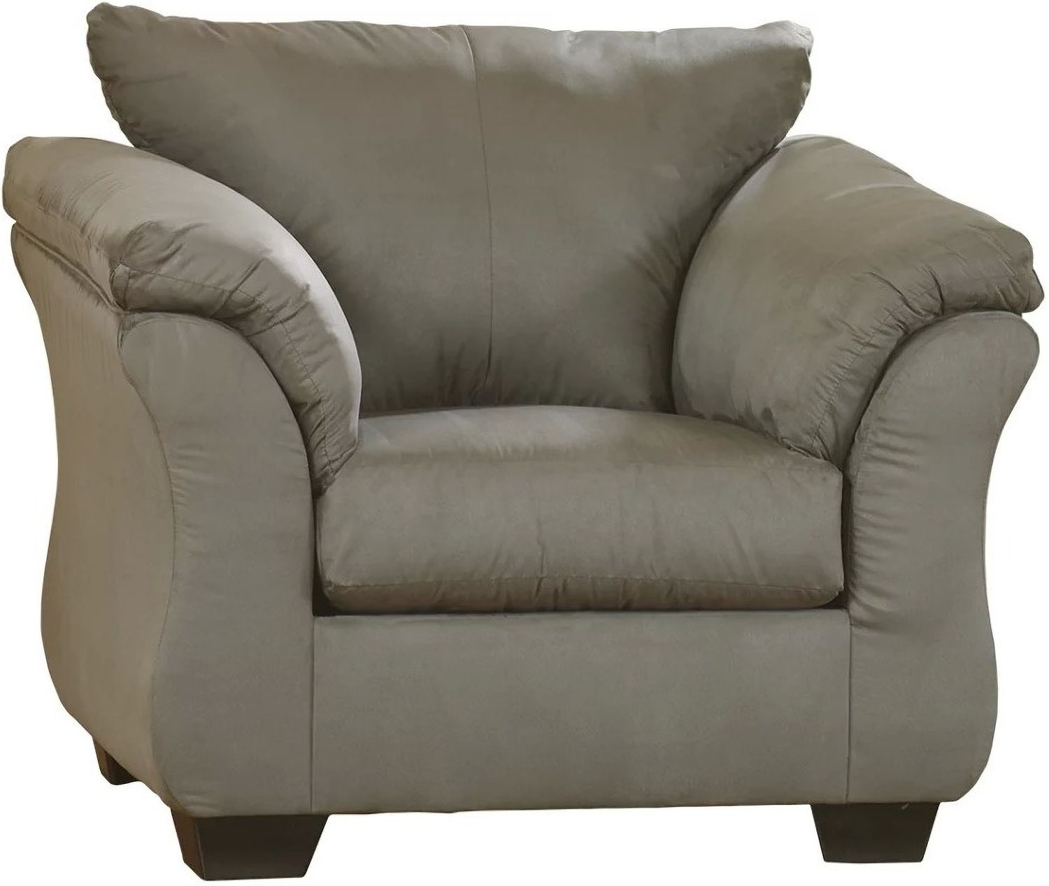 Darcy Chair and Ottoman In Cobblestone 75005U7