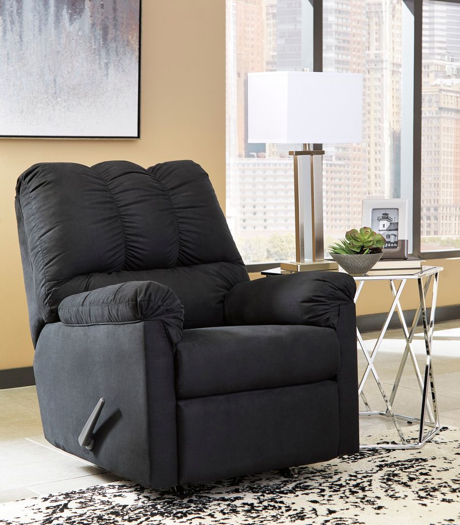 Darcy Rocker Recliner In Black 7500825