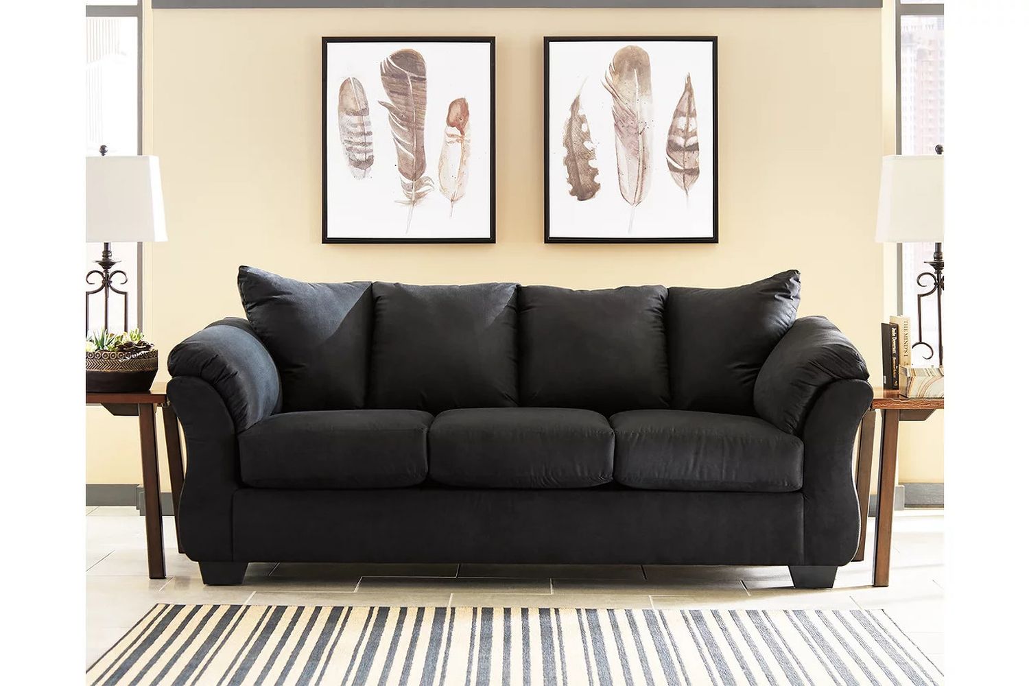 Darcy Sofa In Black 7500838