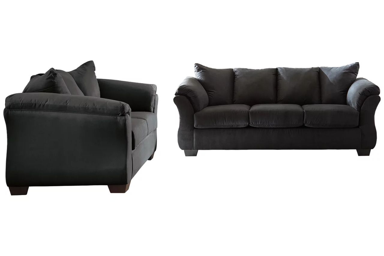 Darcy Black Living Room Set 75008U1