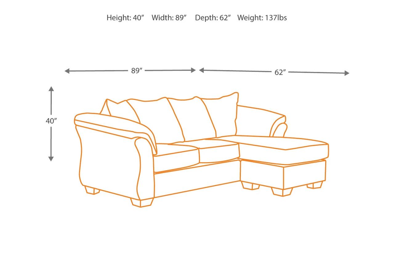 Darcy Black Living Room Set 75008U1