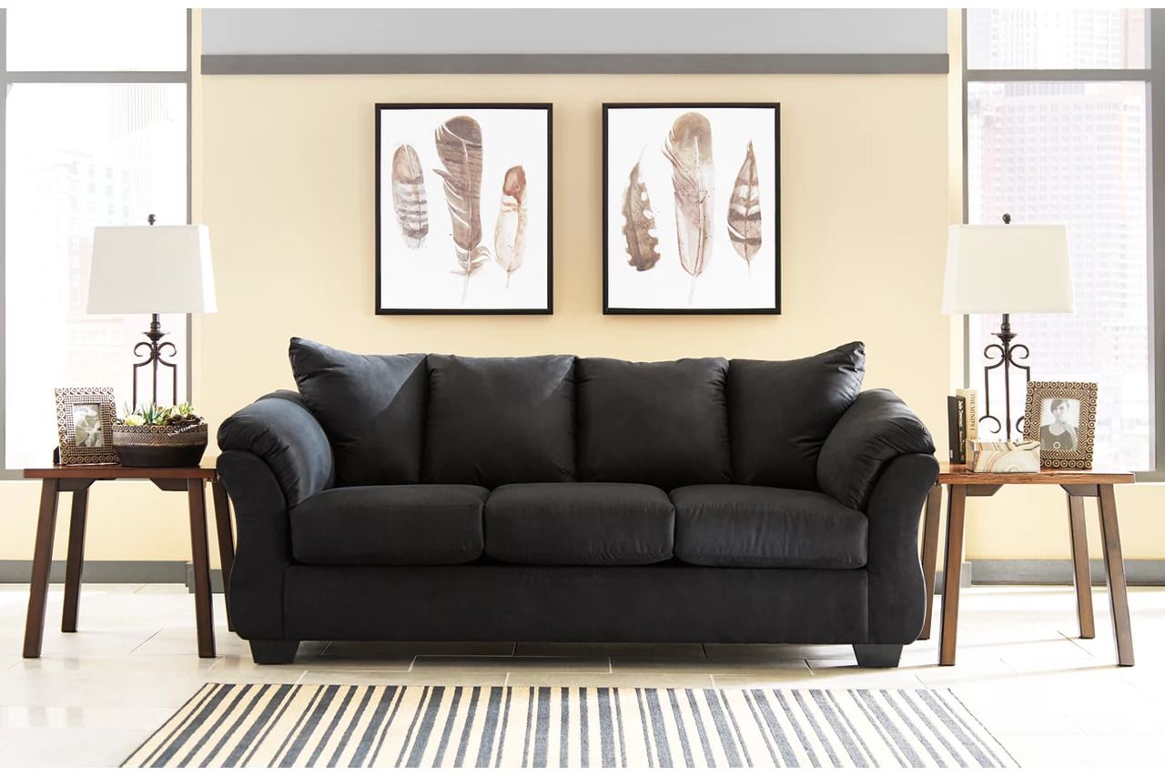 Darcy Black Living Room Set 75008U1