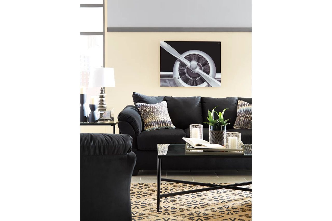 Darcy Black Living Room Set 75008U1