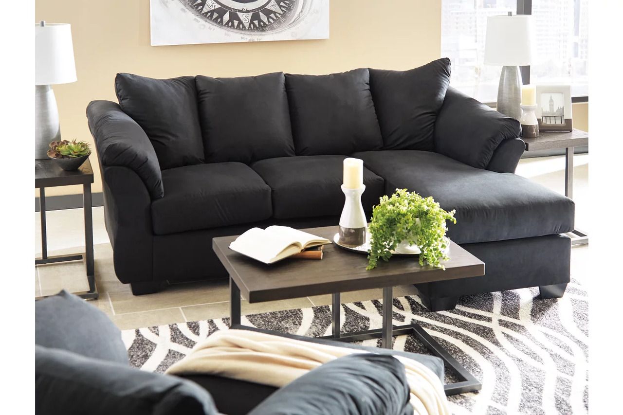 Darcy Black Living Room Set 75008U1