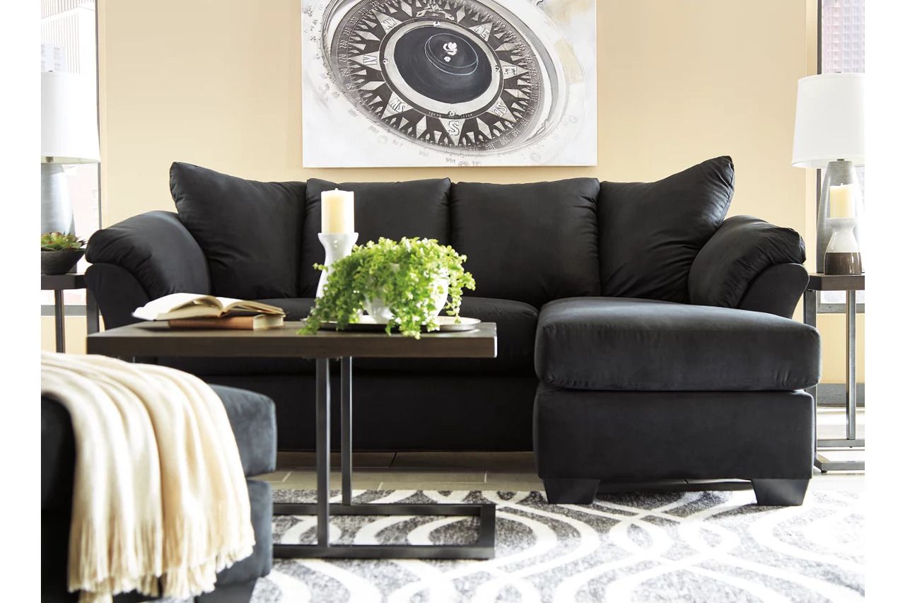 Darcy Black Living Room Set 75008U1