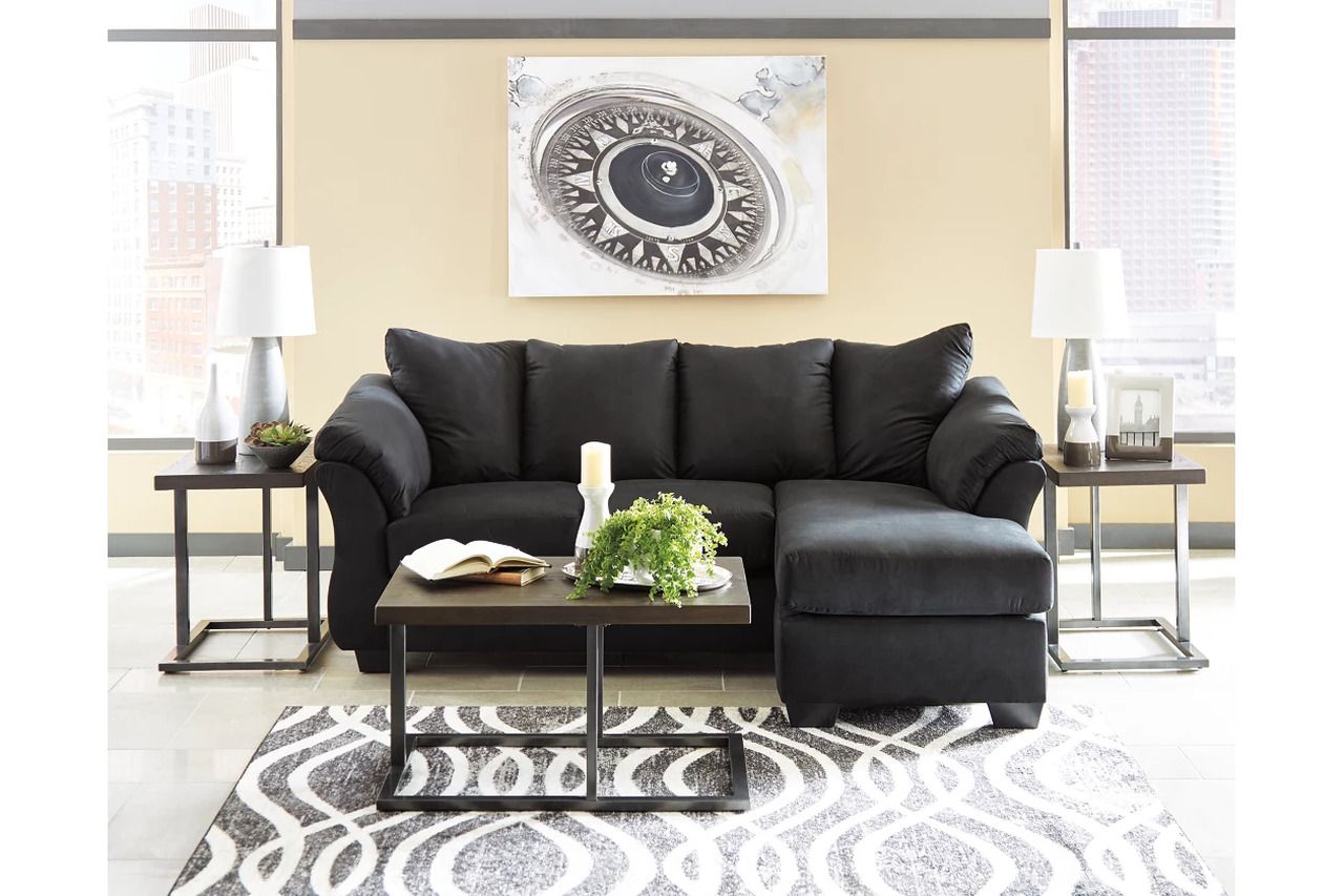 Darcy Black Living Room Set 75008U1