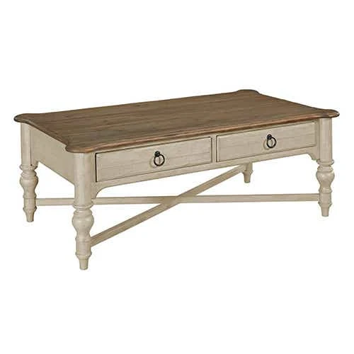 Weatherford Cornsilk Cocktail Table 75023