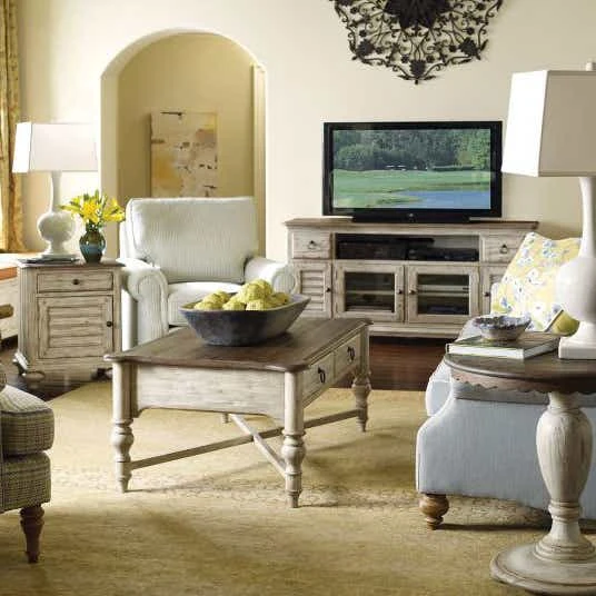 Weatherford Cornsilk Cocktail Table 75023