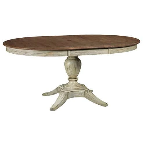Weatherford Cornsilk Milford Round Dining Table 75052P