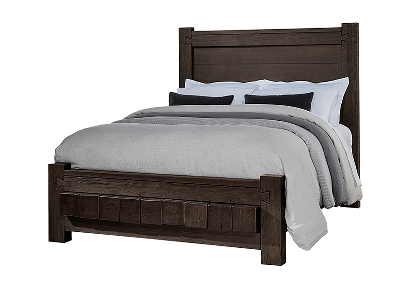 Dovetail Poster Bed With 6x6 Fb in Queen - 750-558-155-922 750558155922