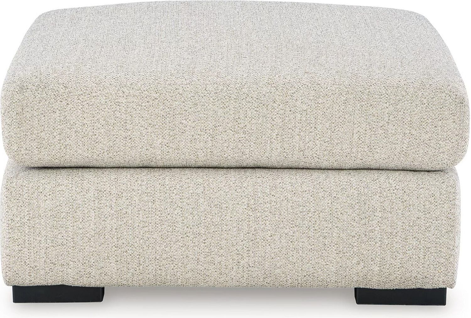 Laurelgrove Oversized Accent Ottoman In Pebble 7510508