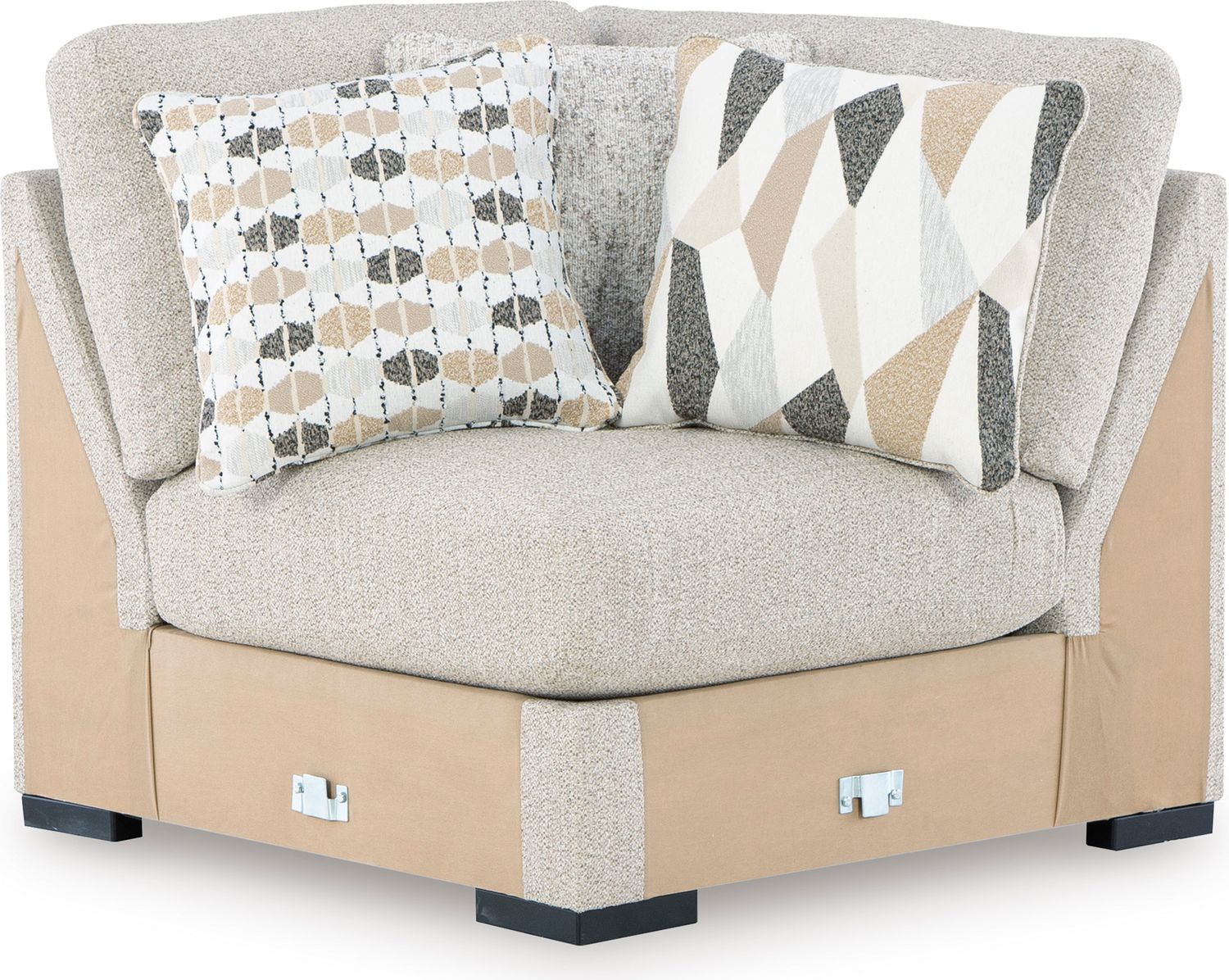 Laurelgrove 5-Piece Sectional with LAF Chaise In Pebble 75105S11