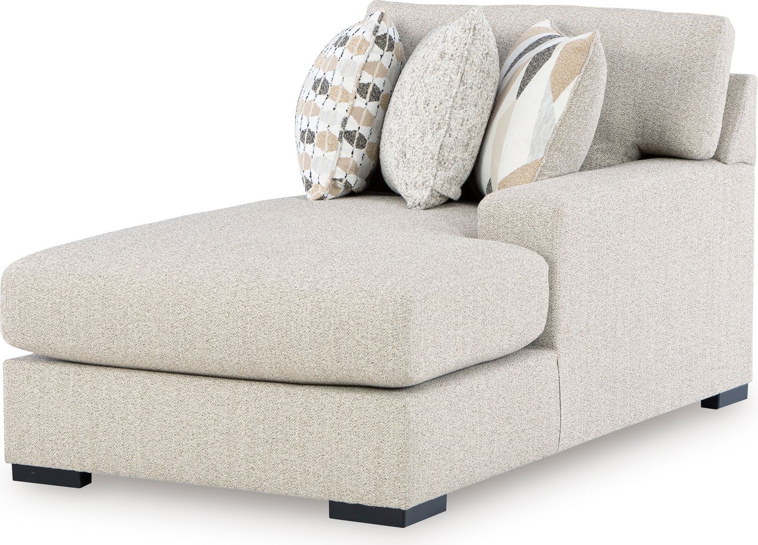 Laurelgrove 4-Piece Sectional with RAF Chaise In Pebble 75105S2